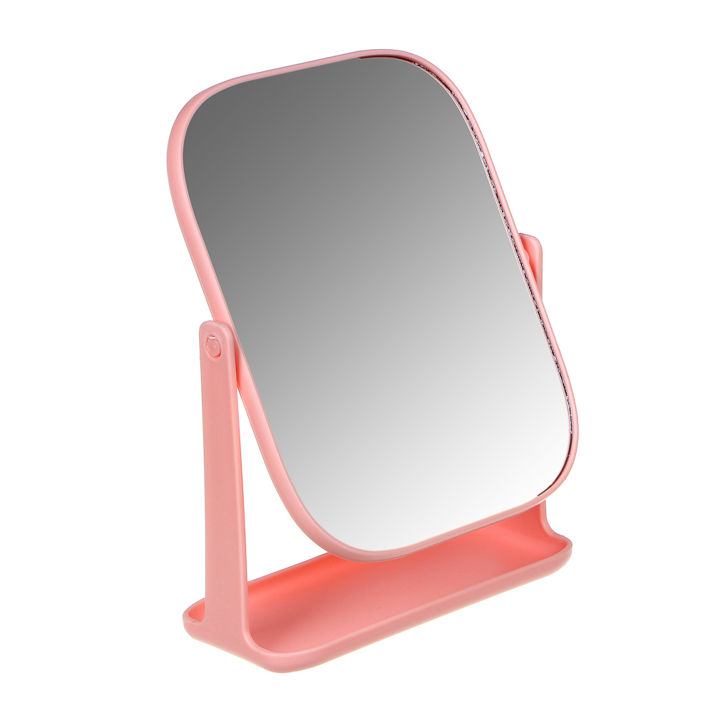 ЮНИLOOK Зеркало настольное, пластик, стекло, 16х21см, 3 цвета - #2
