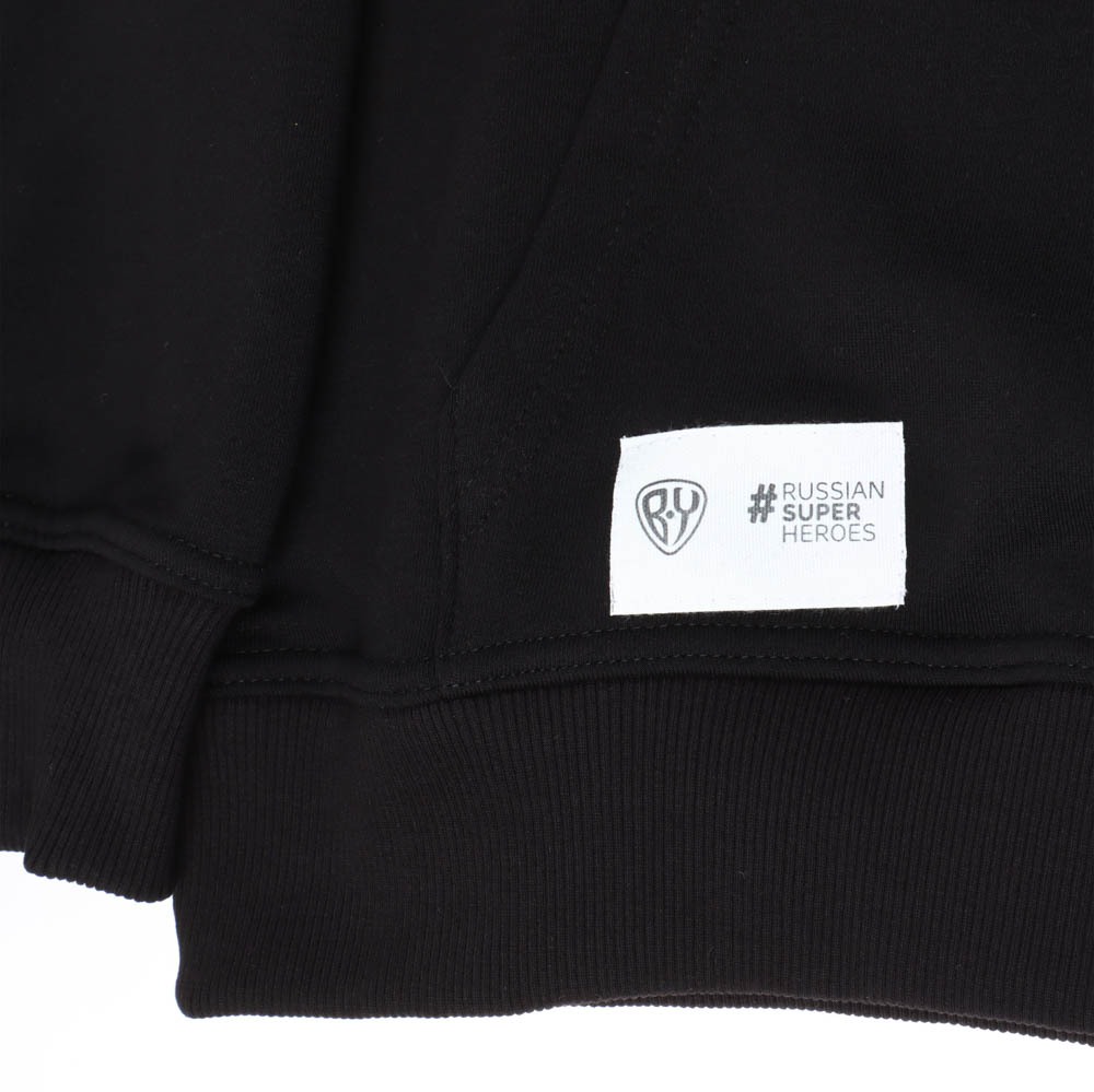 BY Hero Толстовка мужская, хлопок, цвет черный, размер M - #2