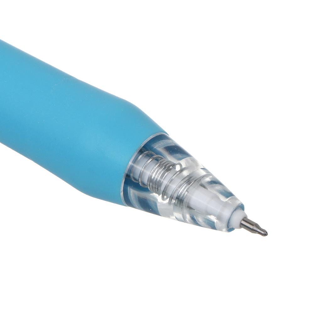 Ручка гелевая автоматическая синяя 0,5мм, "Футбол", 2 вида, шоу-бокс - #3