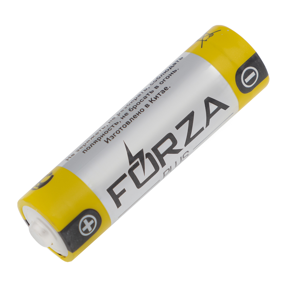 Батарейки щелочные, 2 шт, щелочная, тип AA (LR6), BL, FORZA "Alkaline" - #3
