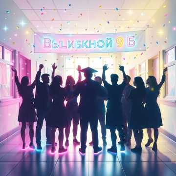 Обложка песни Выпускной 9 «Б»