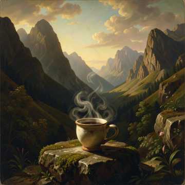 Обложка песни Լեռների Սուրճը