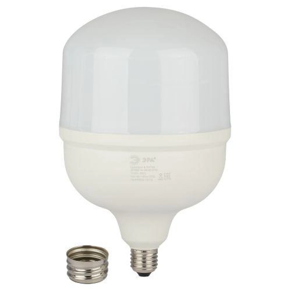 Лампа светодиодная высокомощная STD LED POWER T160-100W-6500-E27/E40 100Вт T160 колокол 6500К нейтр. бел. E27/E40 (переходник в компл.) 8000лм Эра Б0032090