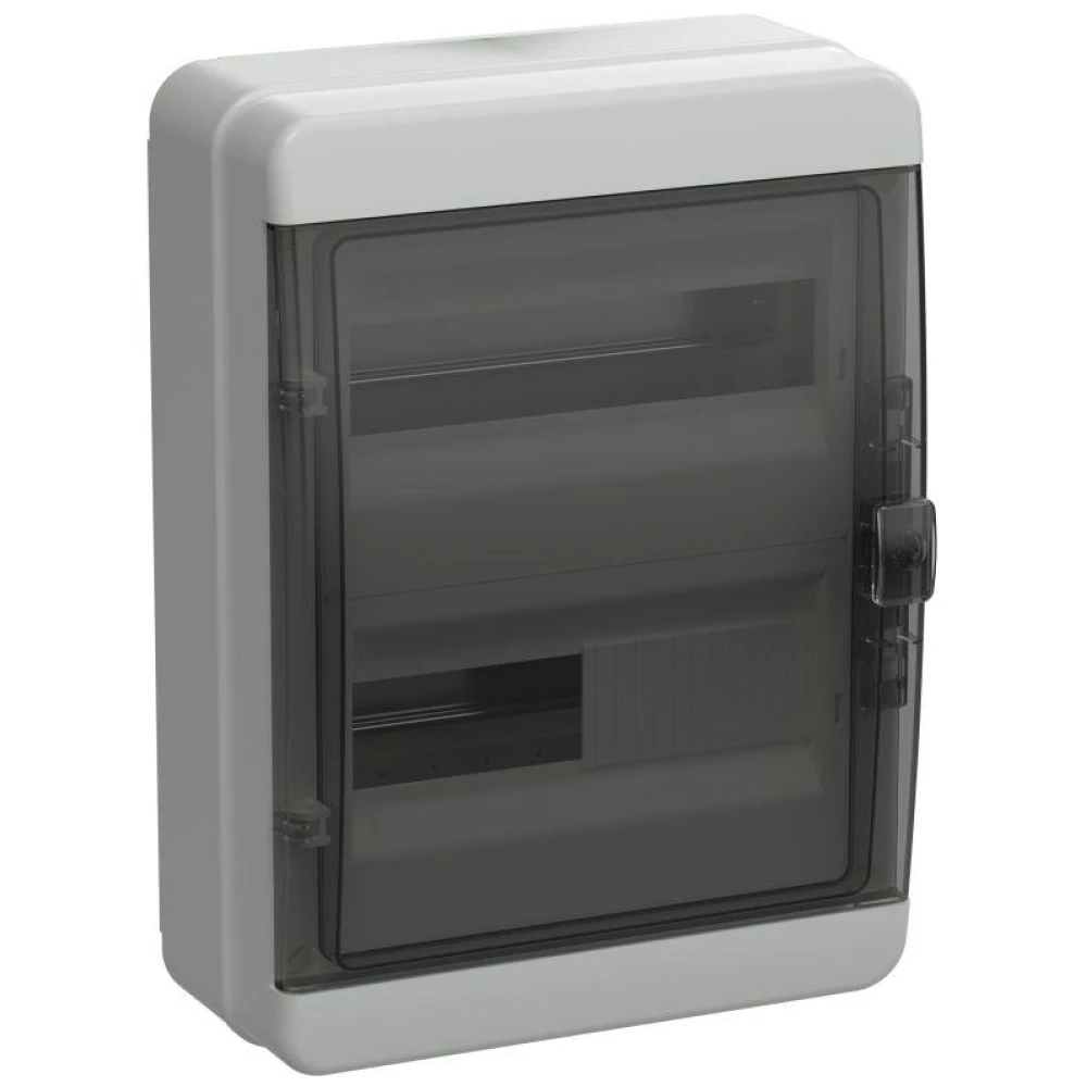 Корпус КМПн-24 TEKFOR IP65 черн. прозр. дверь пластик. IEK TF5-KP72-N-24-65-K03-K02