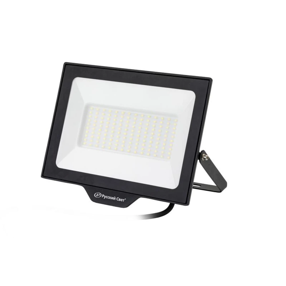 Прожектор светодиодный СДО FL 10 C 100W VW 840 BK CL 277х220х30мм 100Вт 4000К IP65 уличный черн. Русский Свет 15081023279