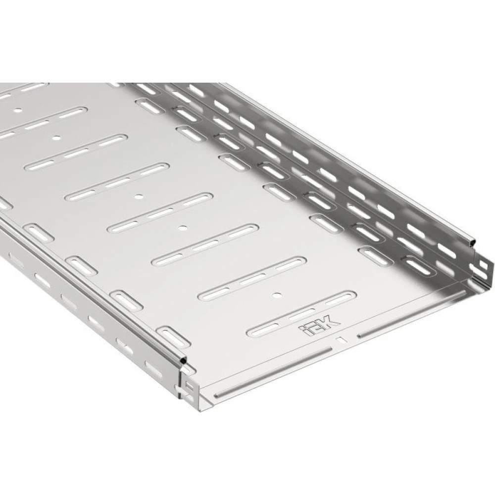 Лоток листовой перфорир. 300х50 L3000 сталь 0.8мм IEK CLP10-050-300-3