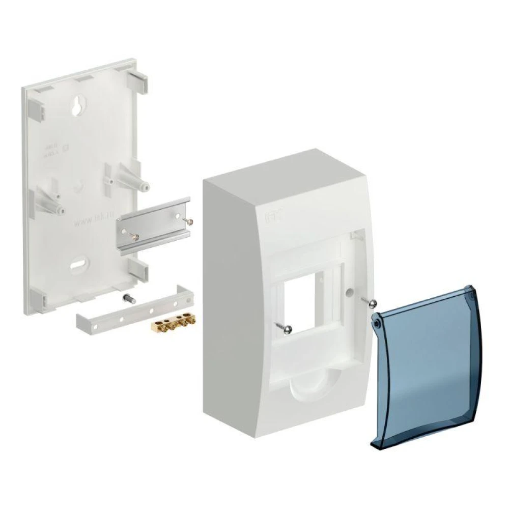 Корпус навесной ЩРН-П-4 Krepta 3 IP41 пластик. бел. IEK MKP12-N-04-40-20