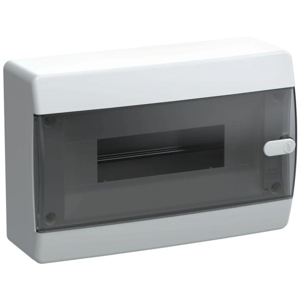 Корпус ЩРН-П-12 UNION Compact IP41 черн. прозр. дверь пластик. IEK UIC-KP12-N-12-41-K01