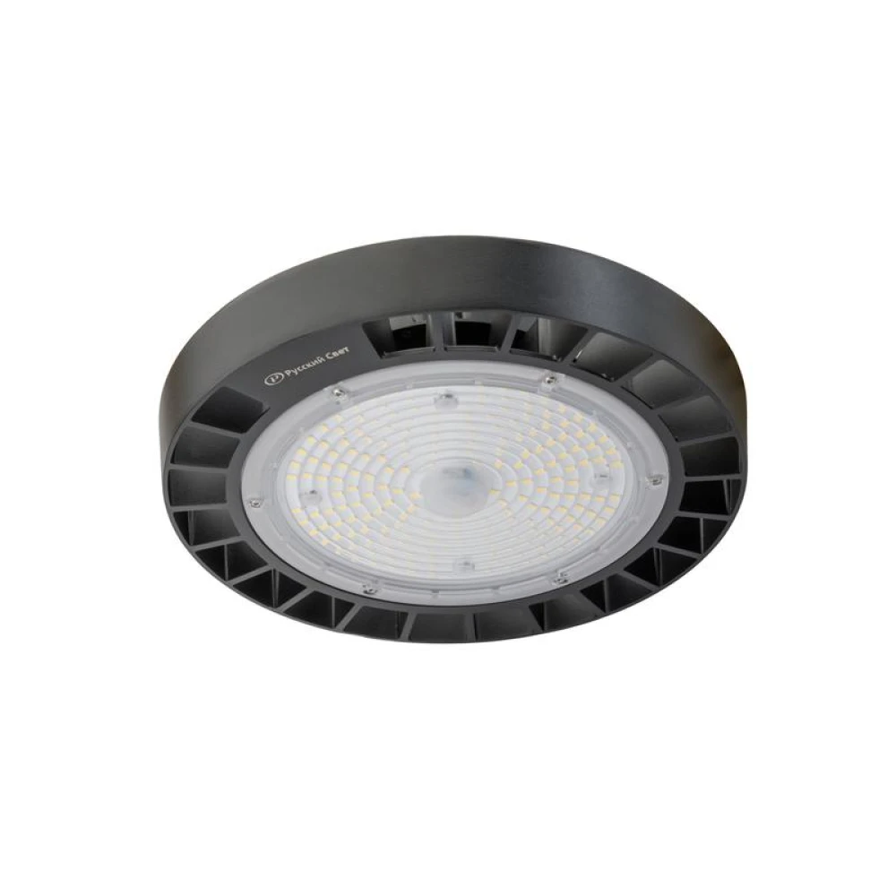 Светильник светодиодный ДСП IB 11 S 100W W 840 BK 257х257х111мм 100Вт 4000К IP65 High Bay подвес черн. Русский Свет 16091123167