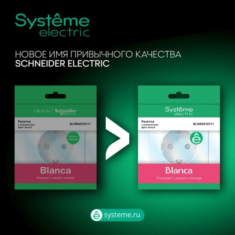 Розетка 2-м СП Blanca 16А IP20 250В без заземл. без защ. шторок ясень SE BLNRS000025