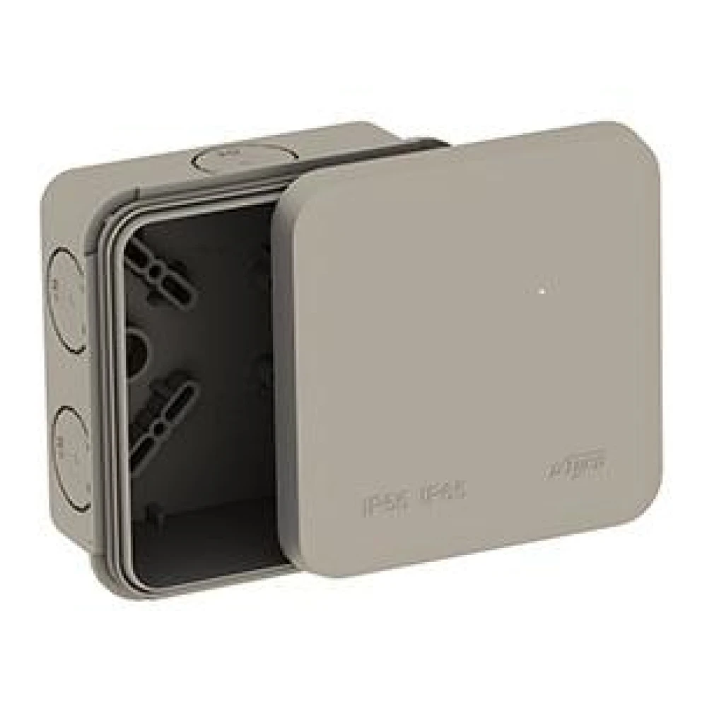 Коробка распределительная ОП 85х85х45мм двухкомпонентн. 8 вводов IP65 сер. Ruvinil 67240