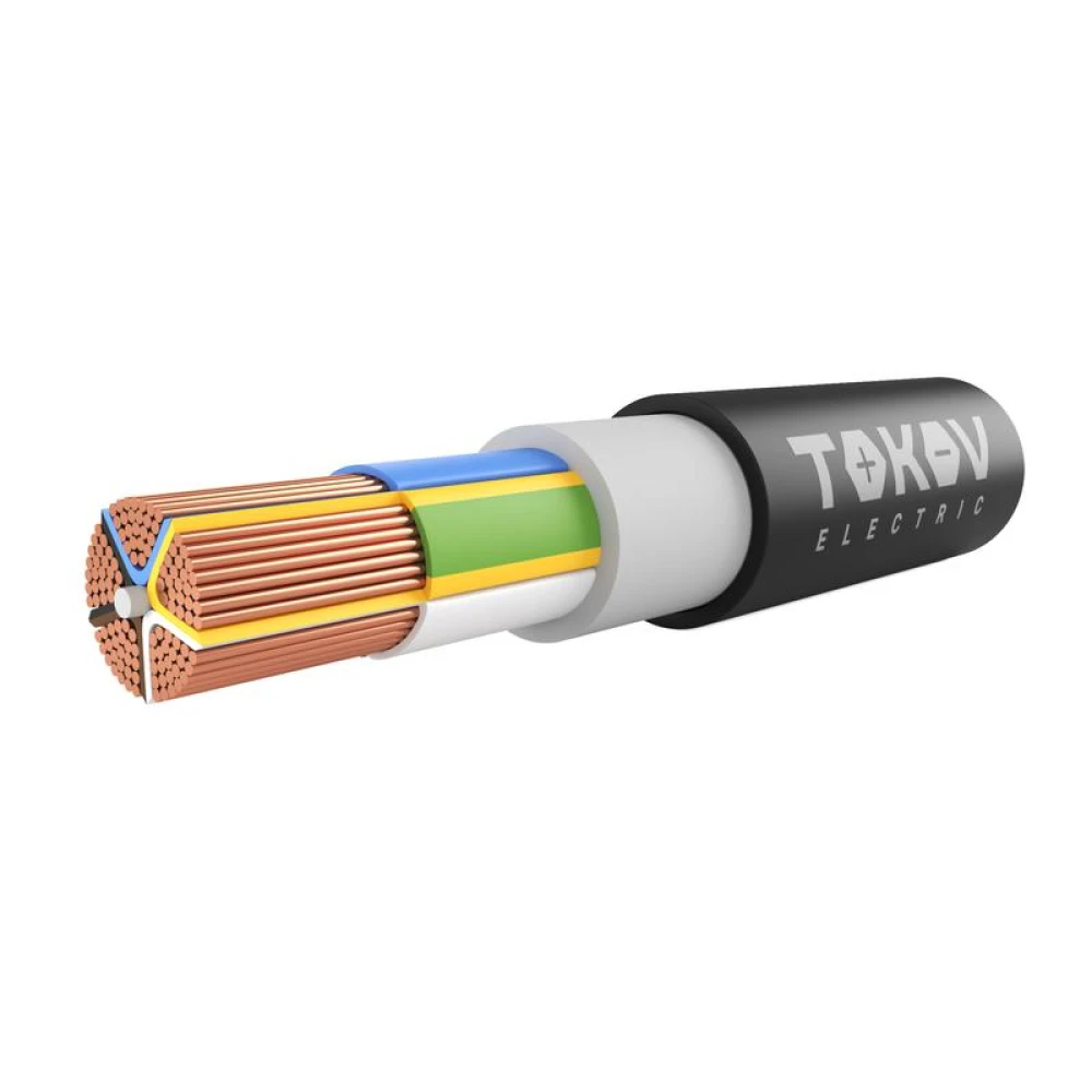 Кабель TOKOV ELECTRIC ВВГнг(А)-FRLS 5х95 МС (N PE) 1кВ (м) 000016004