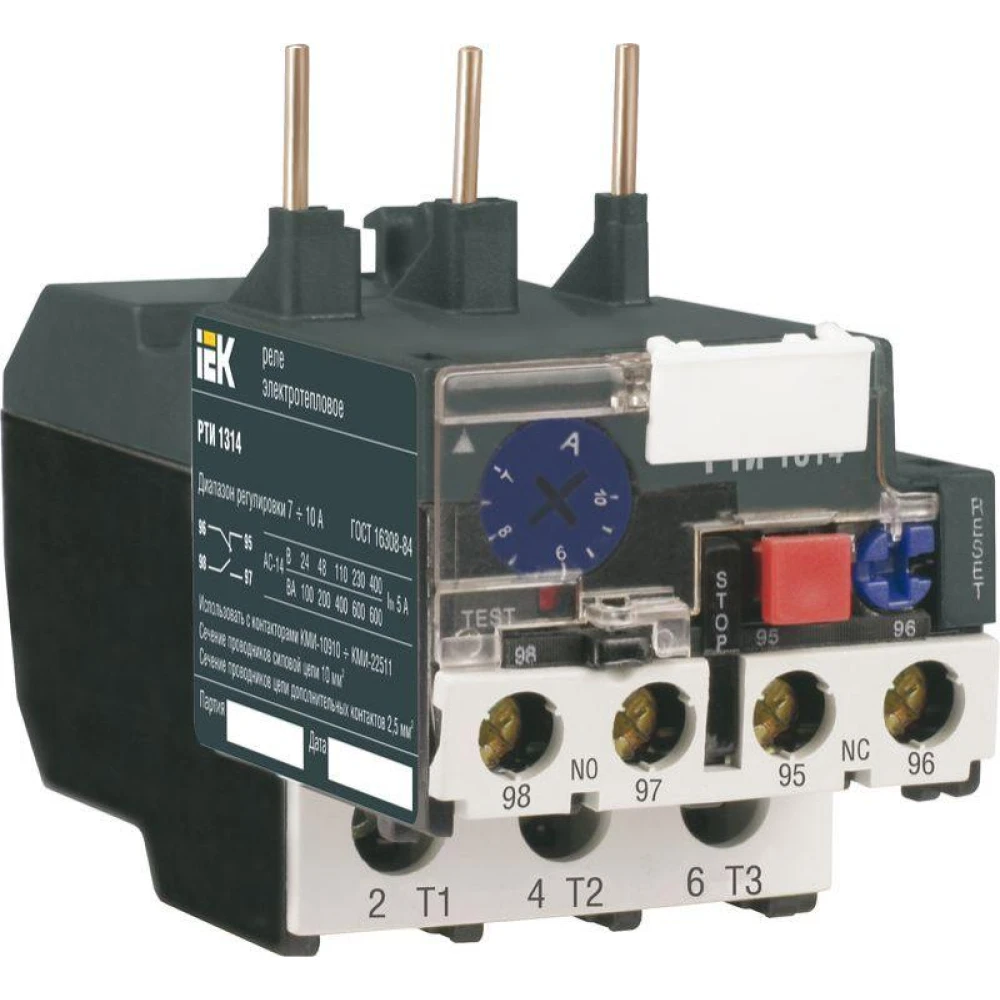 Реле тепл. РТИ 1316 9-13А KARAT IEK DRT10-0009-0013
