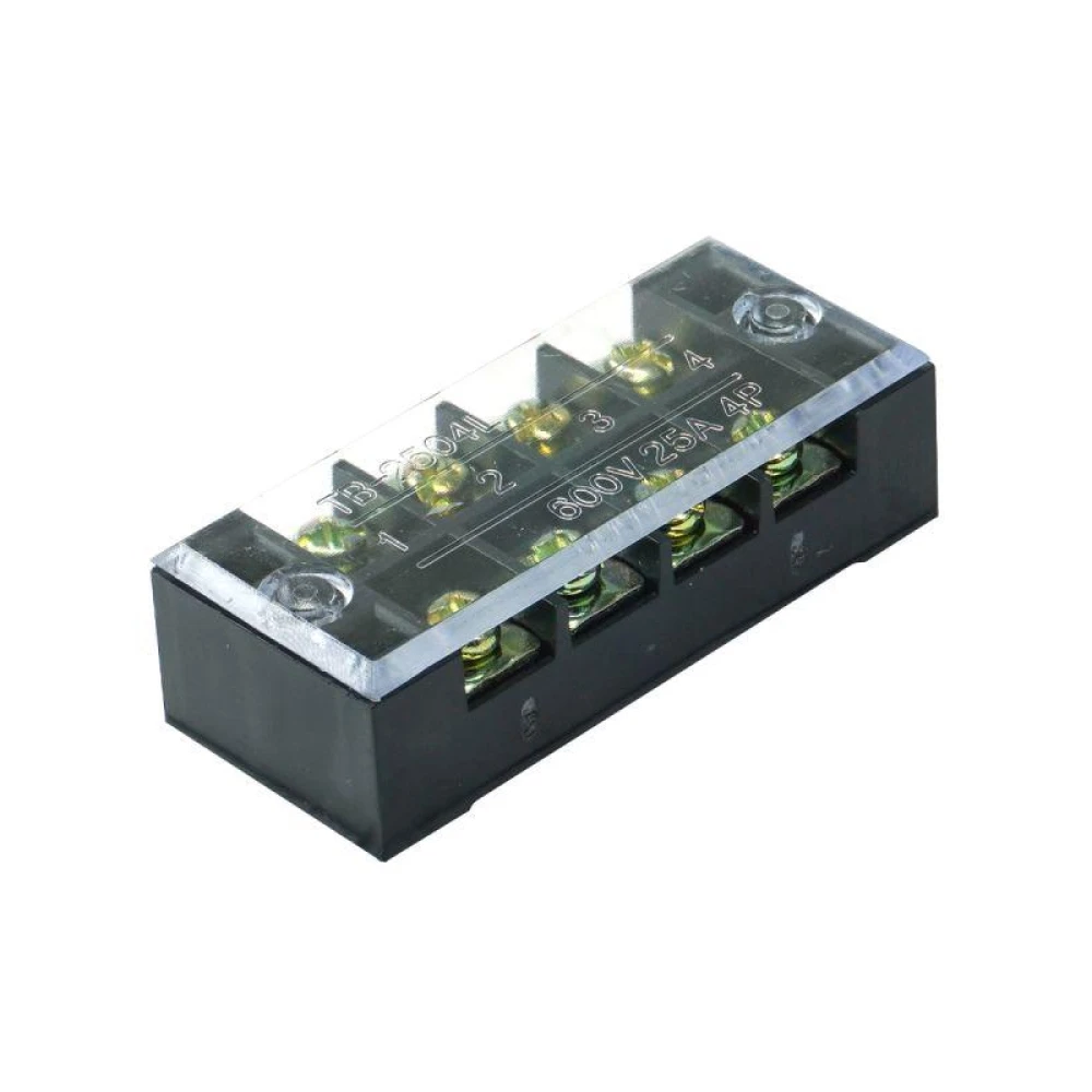 Блок зажимов ТВ-2504. 25А. 4 клеммные пары IP30 Электротехник ET522085