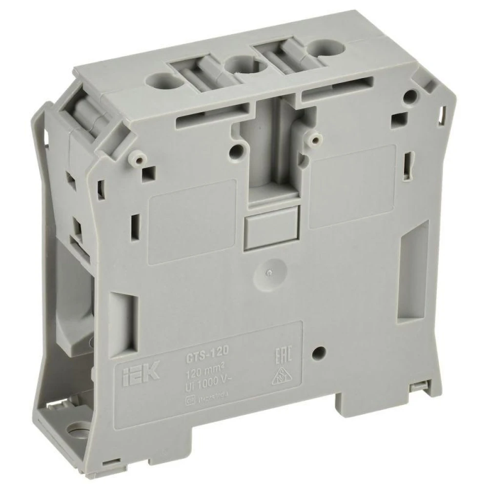 Колодка клеммная CTS ARMAFIX 120кв.мм сер. IEK YCT10-00-K03-120
