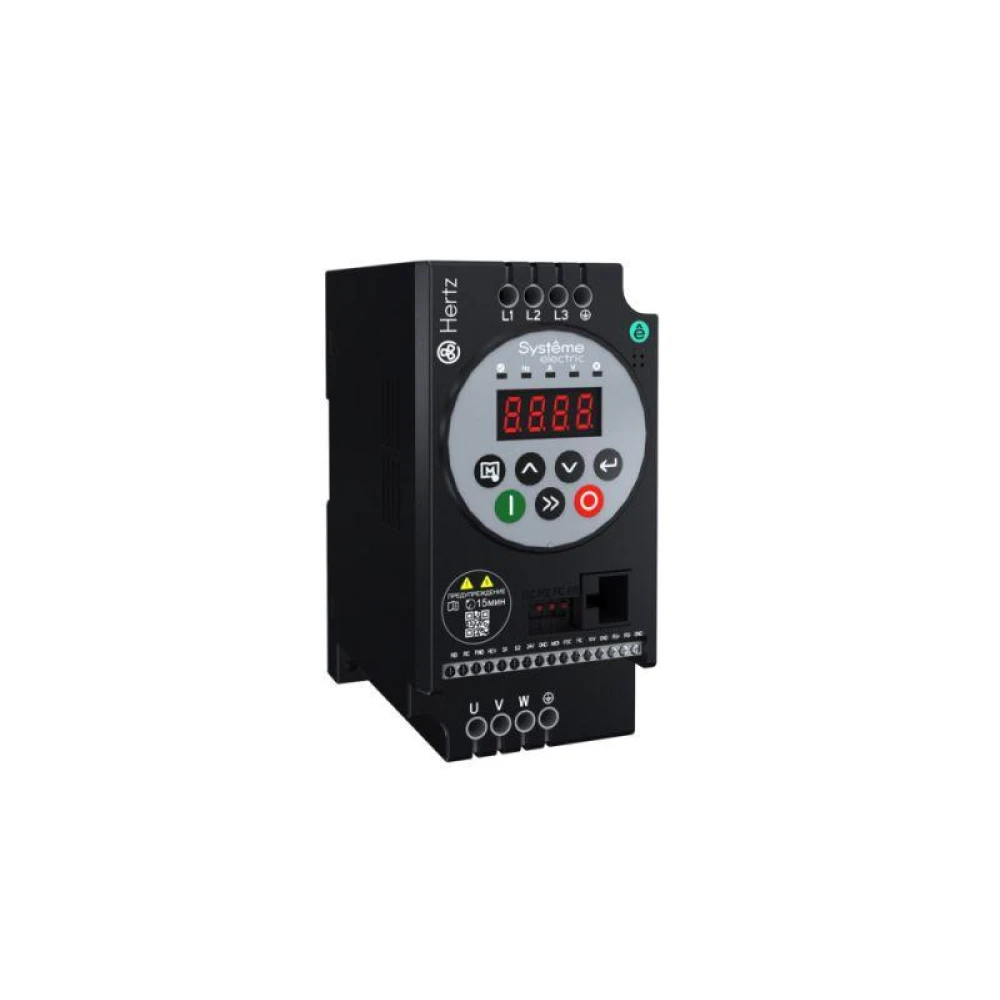 Преобразователь частоты STV050 Hertz 1.5кВт 380В ЭМС С3 + LED панель оператора SE STV050U15N4