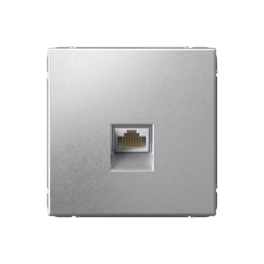 Розетка компьютерная ArtGallery RJ45 кат.5E механизм алюм. SE GAL000383