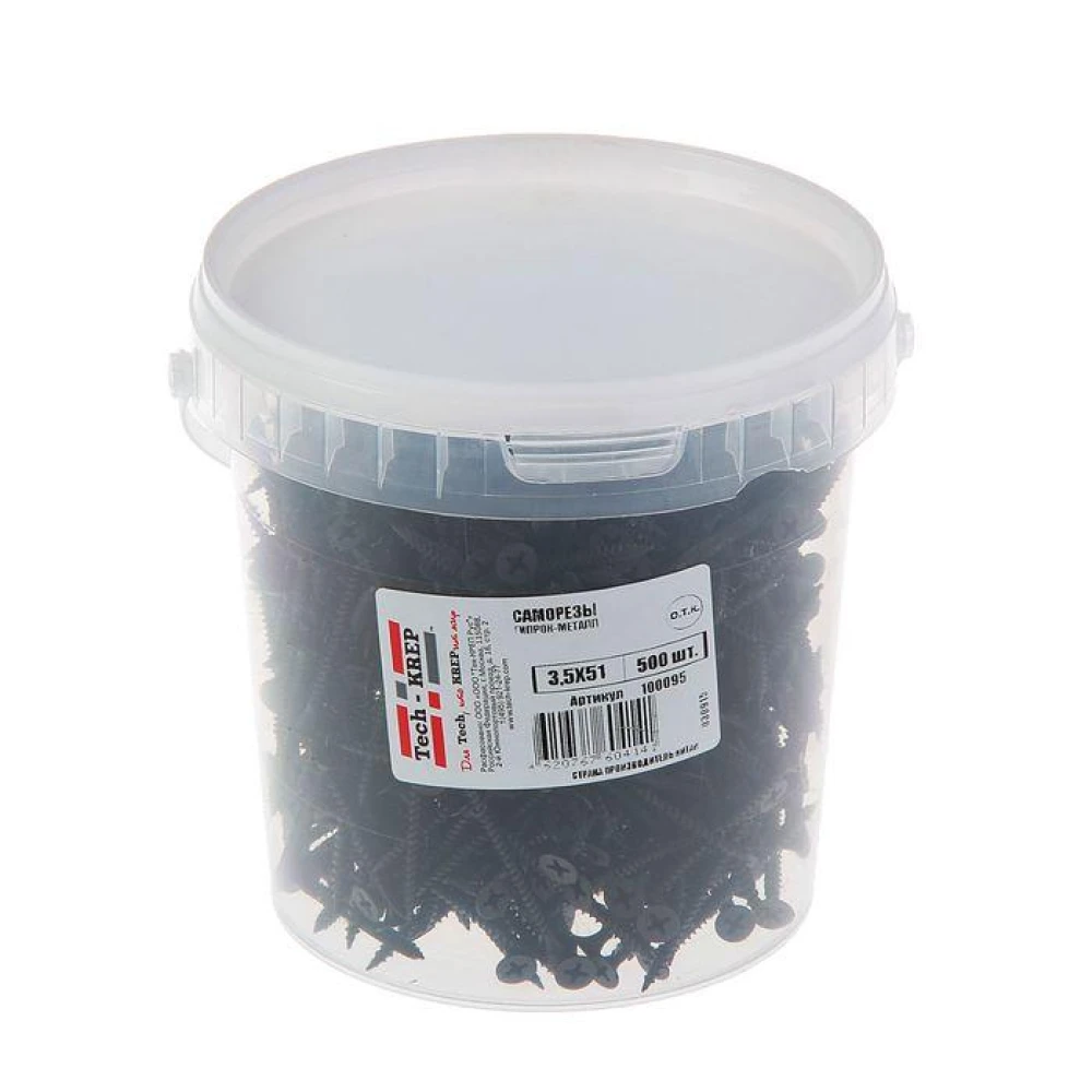 Саморез ШСГМ 3.5х51 (уп.500шт) Tech-Krep/Zitar 100095