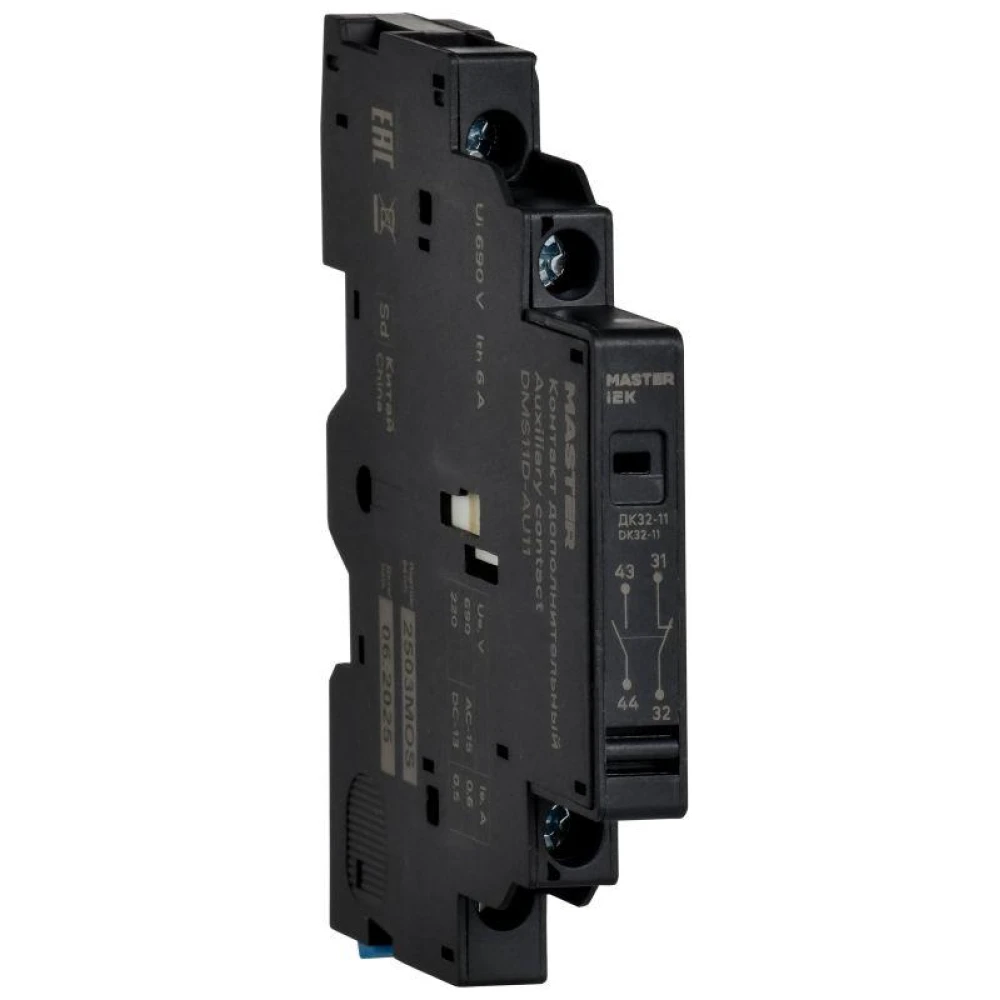 Контакт дополнительный 1НО+1НЗ ДК32-11 KARAT IEK DMS11D-AU11