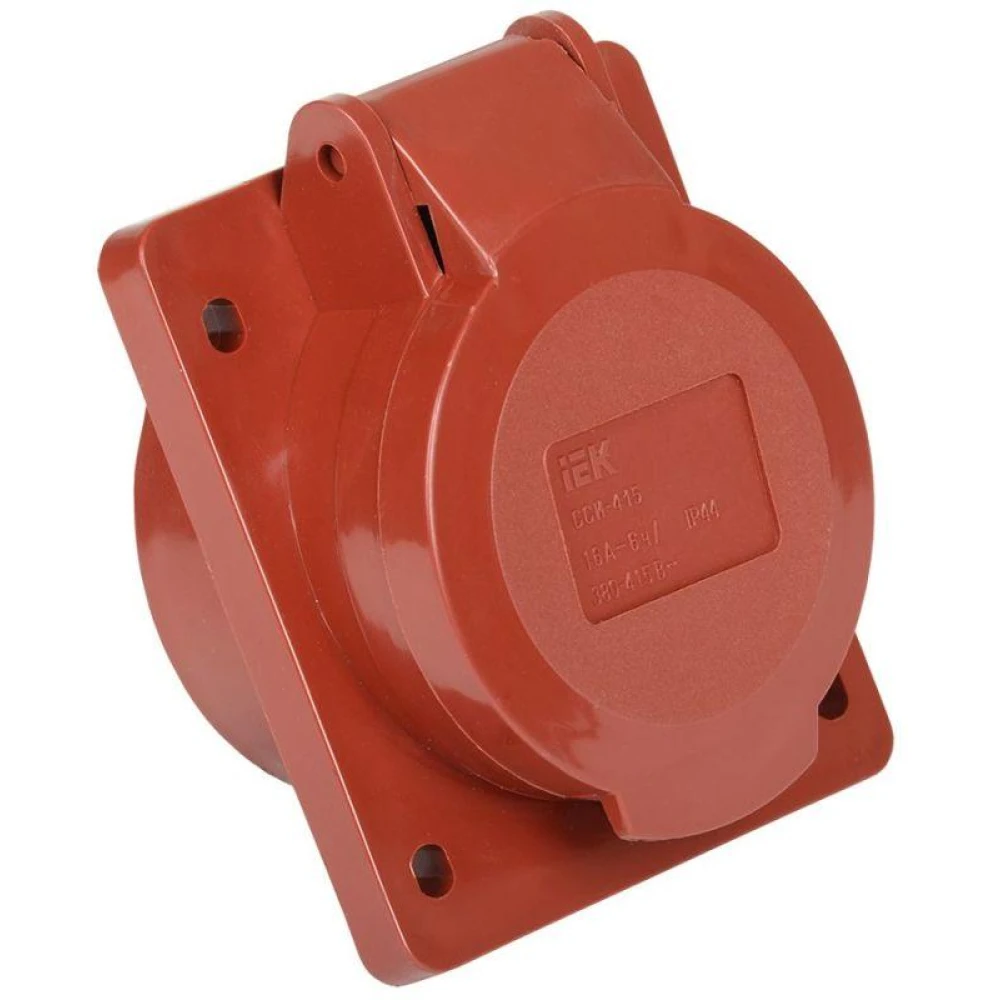 Розетка встраиваемая 16А 3P+E+N 380В IP44 ССИ-415 IEK PSR42-016-5