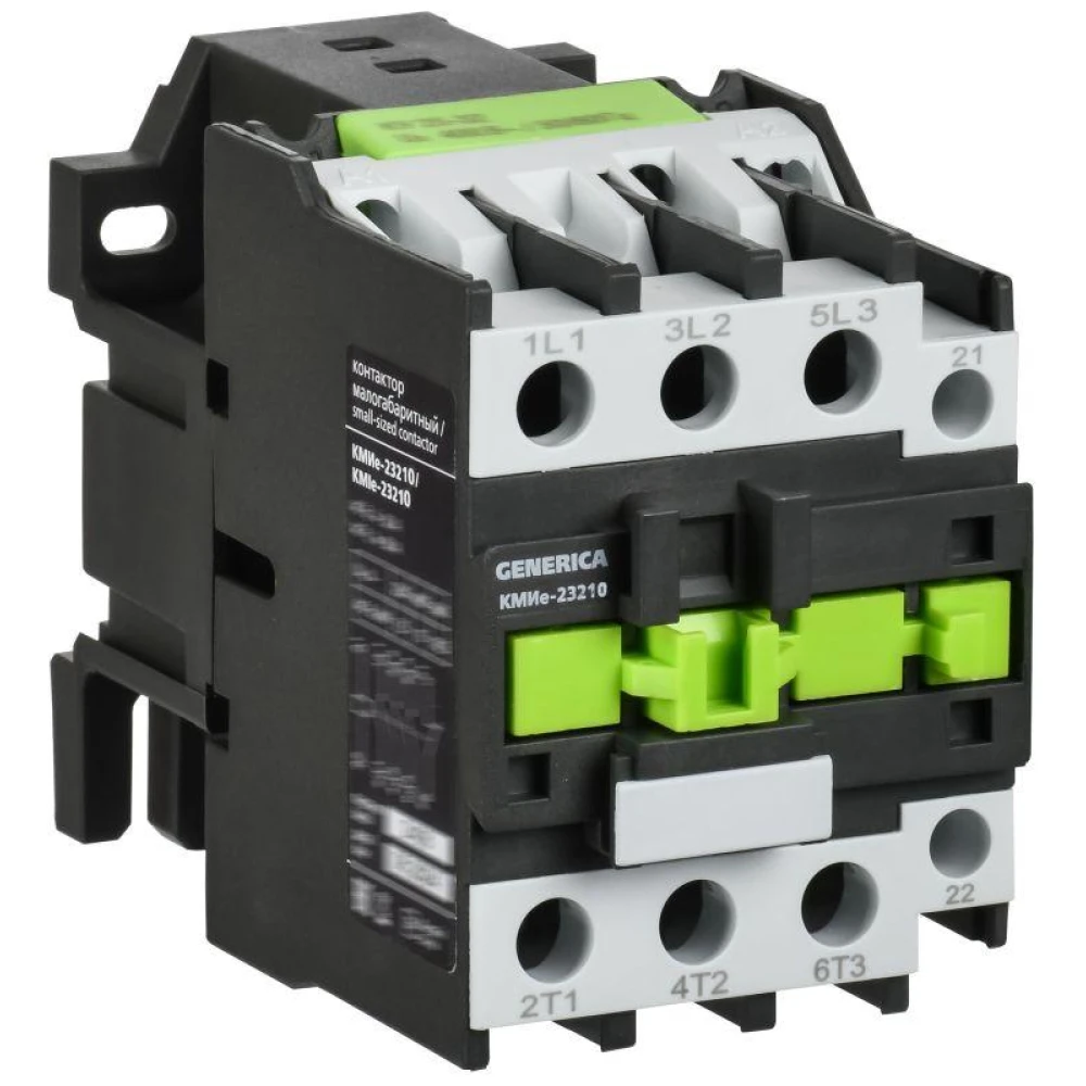 Контактор КМИе-23210 32А 400В/АС3 1НО GENERICA KKME21-032-400-10