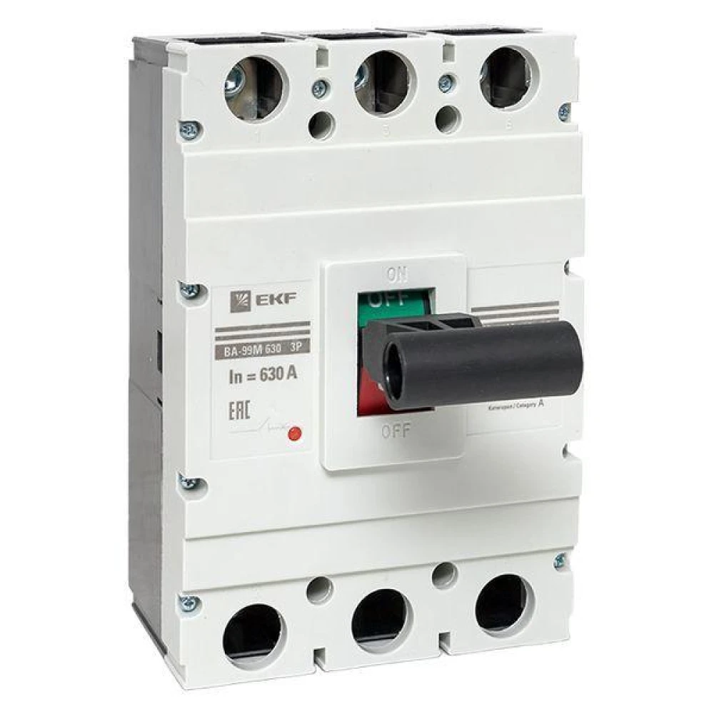 Выключатель автоматический 3п 630/630А 50кА ВА-99М PROxima EKF mccb99-630-630m