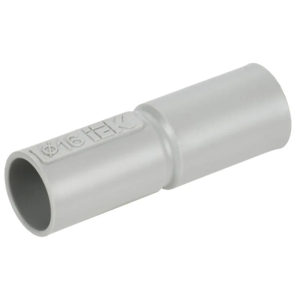 Муфта соединительная для жестких труб d16 GIG-16 ELASTA IEK CTA10D-GIG16-K41-100