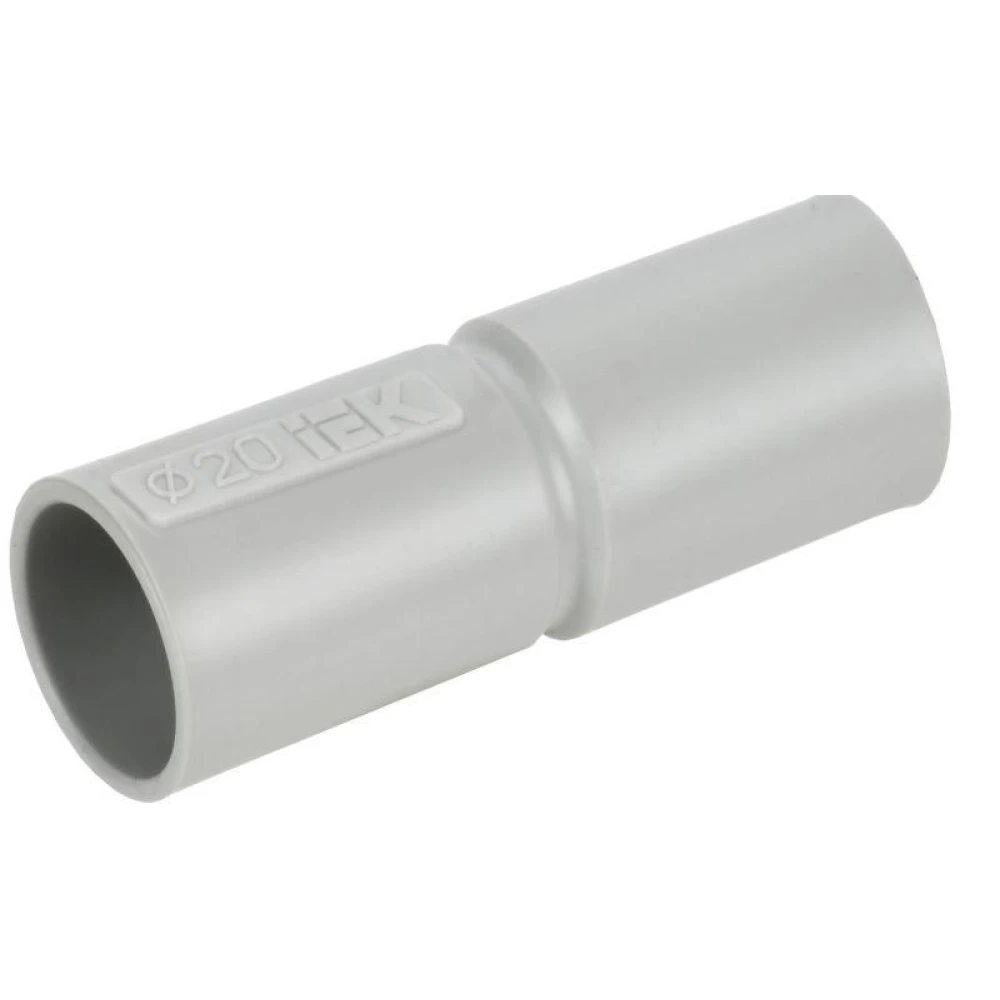 Муфта соединительная для жестких труб d20 GIG-20 ELASTA IEK CTA10D-GIG20-K41-100