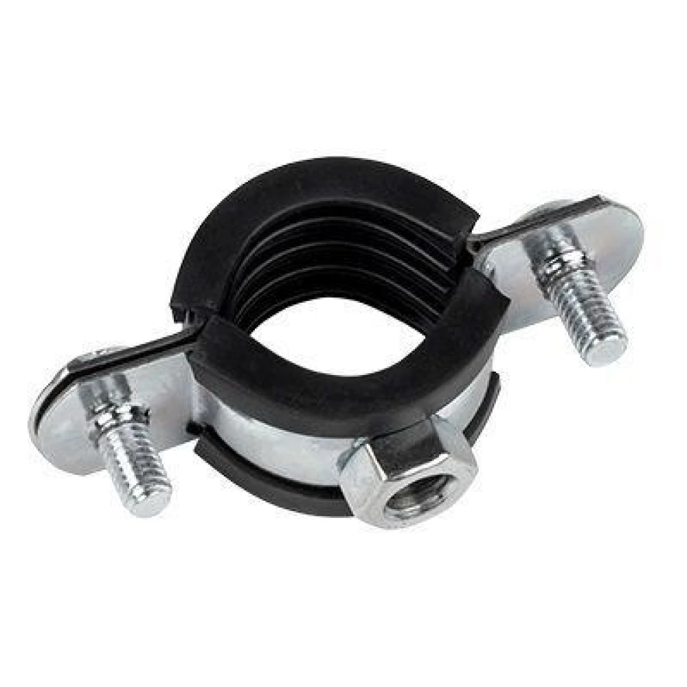 Хомут стальной 1/2дюйма (20-24мм) с уплотнителем EKF hsu1012