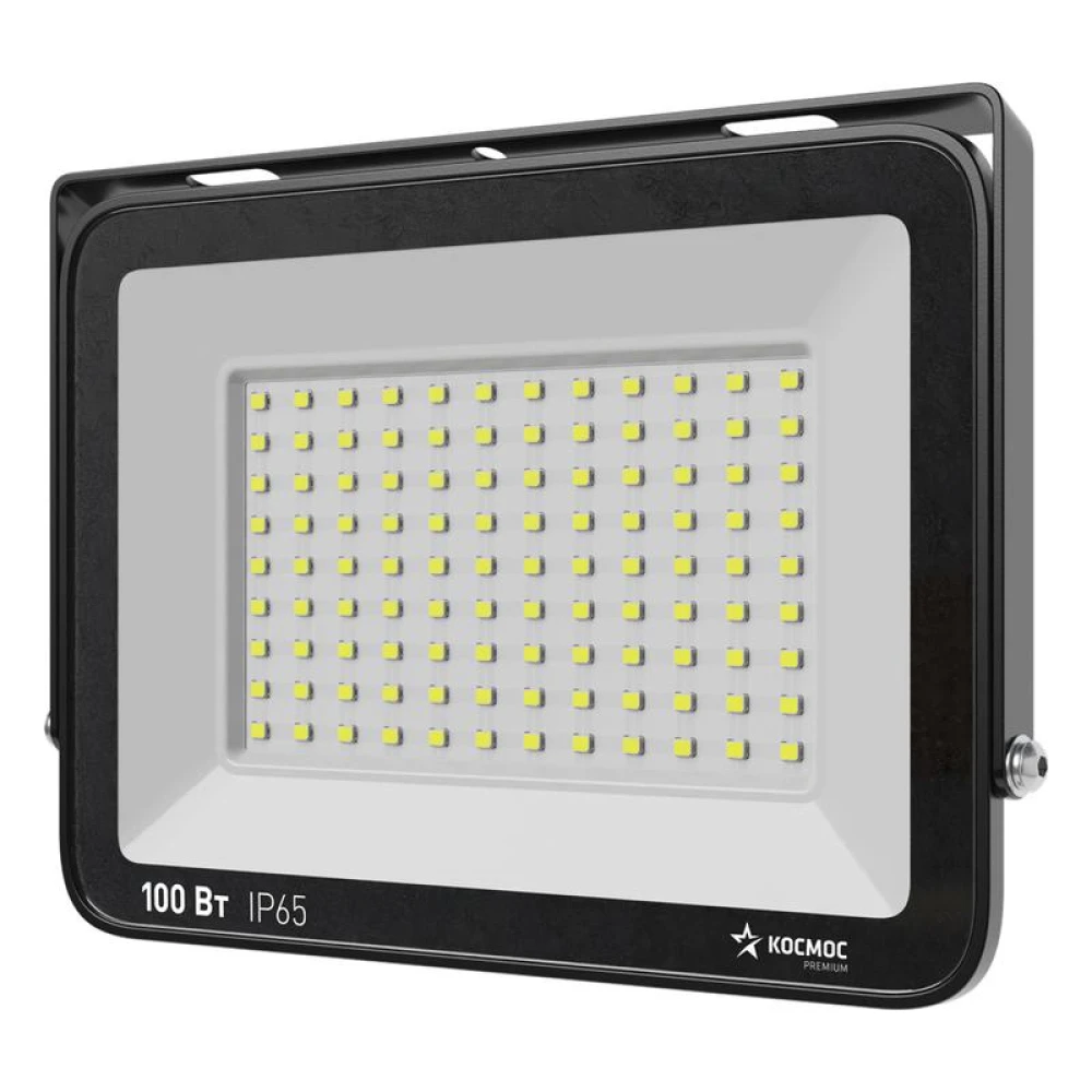Прожектор светодиодный PREMIUM 100Вт 6500К 10000лм IP65 КОСМОС KOS_PR_LED_100