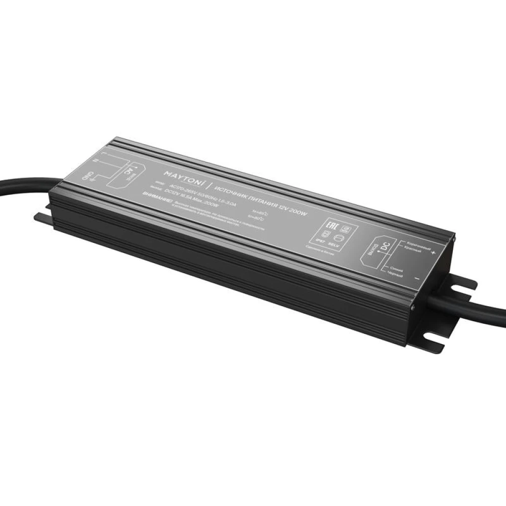 Блок питания PSI001 12В 200Вт IP67 Maytoni 020208