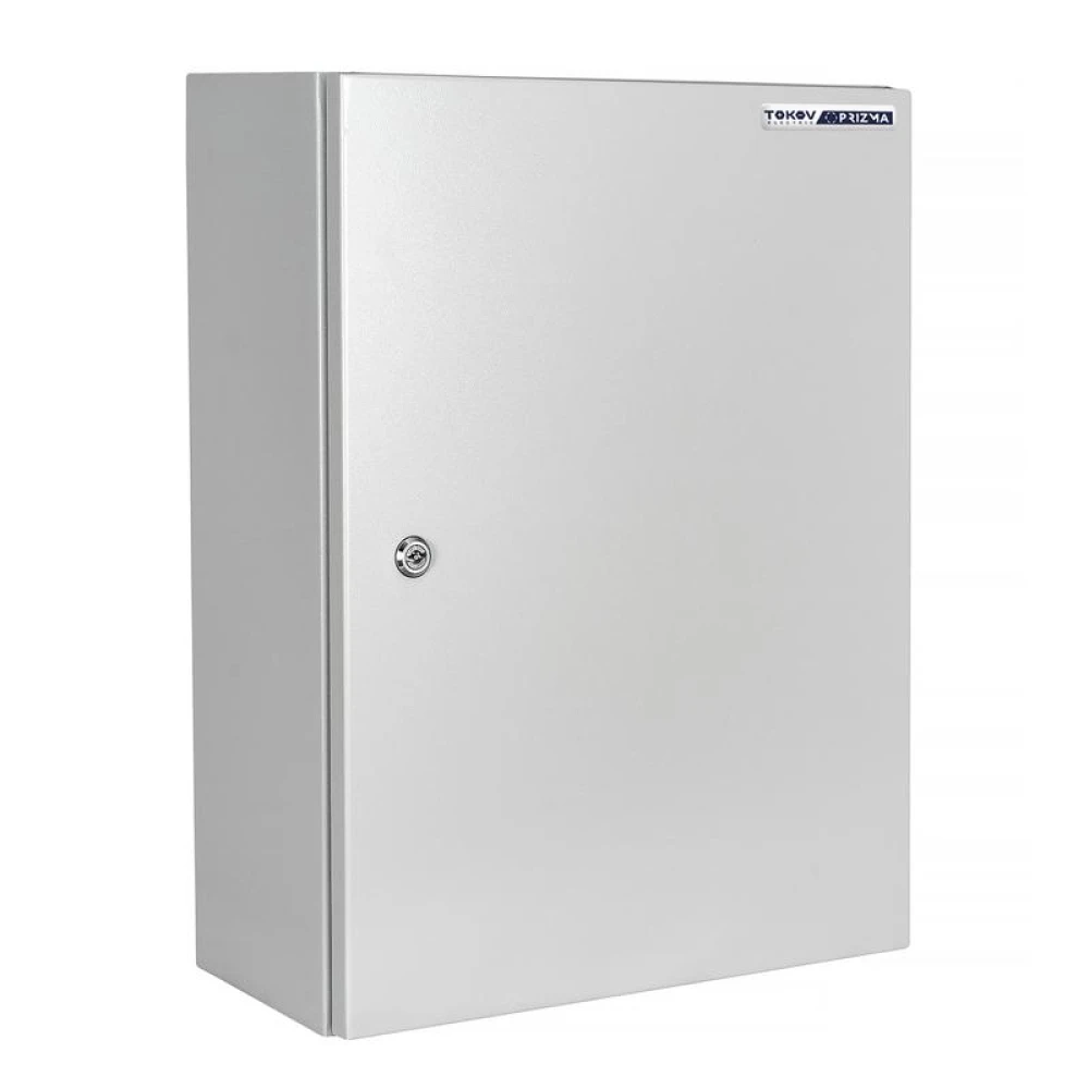 Корпус ЩМП-3 655х500х220 IP54 с монтажн. панелью метал. PRIZMA TOKOV ELECTRIC TKE-PZ-MPB54-3
