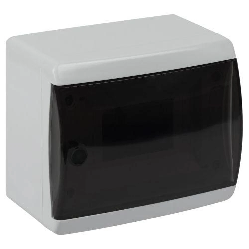 Корпус пластиковый навесной ЩРН-П-6 ЭРА COMFORT IP41 прозр. крышка бел. ЭРА Б0067468