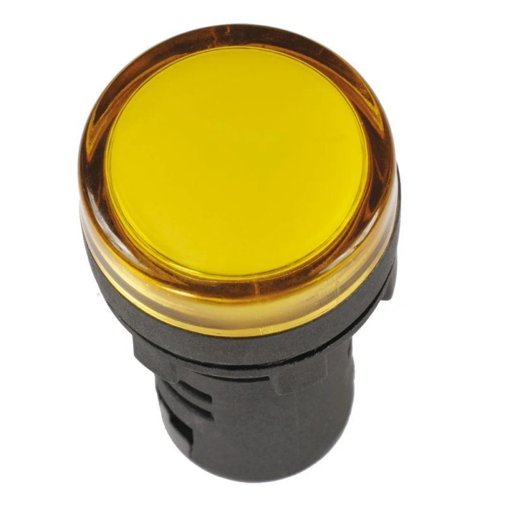Лампа светосигнальная AD16DS d16мм 230В AC желт. KARAT IEK BLS10-ADDS-230-K05-16