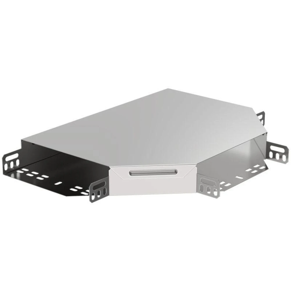 Ответвитель для лотка Т-образ. горизонт. 200х50 с кр. IEK CLP1T-050-200