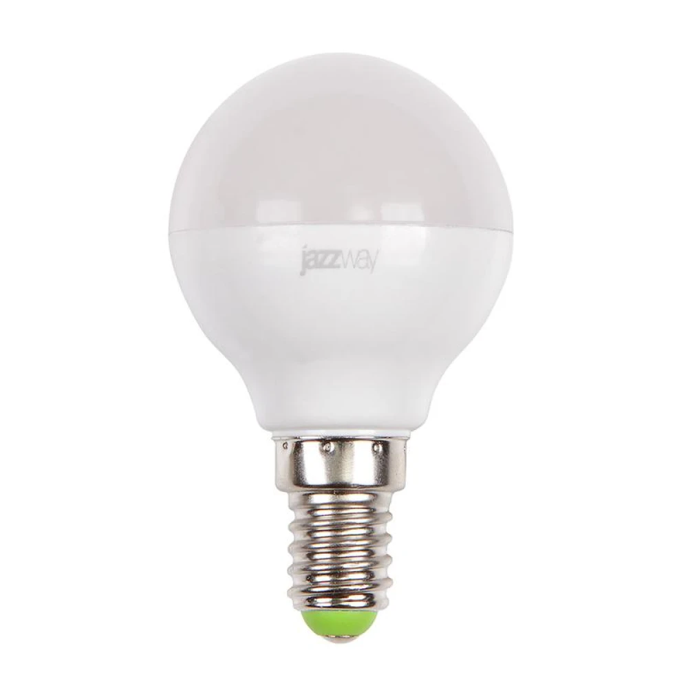 Лампа светодиодная PLED-SP 9Вт G45 шар 3000К тепл. бел. E14 820лм 230В JazzWay 2859570A
