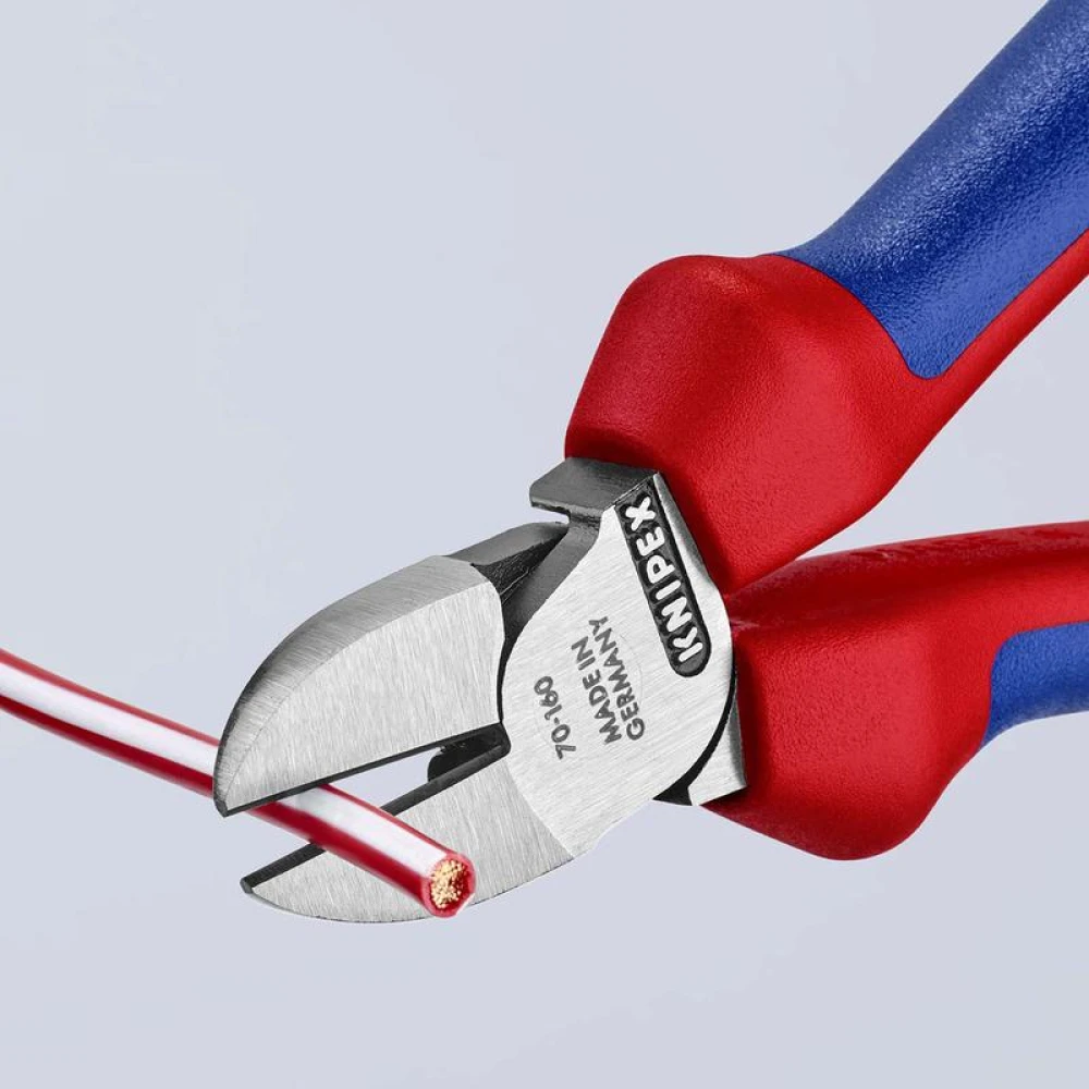 Бокорезы L-160мм твердость кромок 62 HRC черн. Knipex KN-7002160