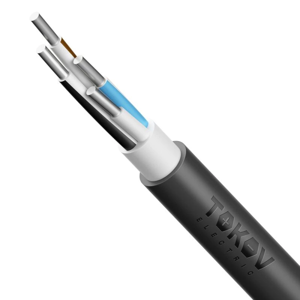 Кабель TOKOV ELECTRIC АВВГнг(А)-LS 4х2.5 ОК (N) 0.66кВ (уп.100м) 00-00036566