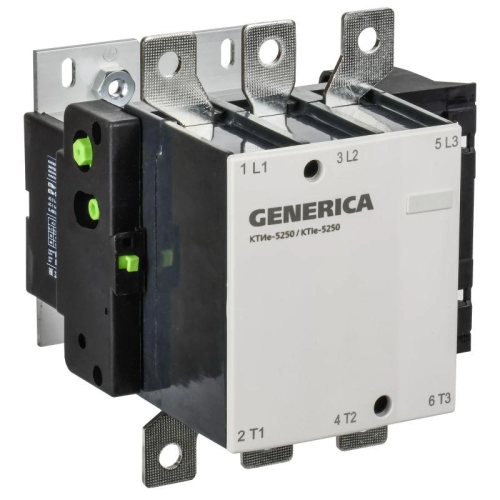 Контактор КТИе-5250 250А 230В/АС3 GENERICA KKTE50-250-230-10
