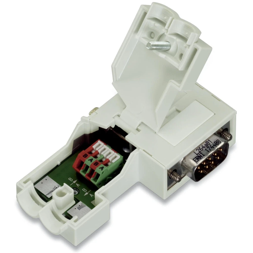 Разъем PROFIBUS FB, D-Sub 9-конт. Вилка 750-971
