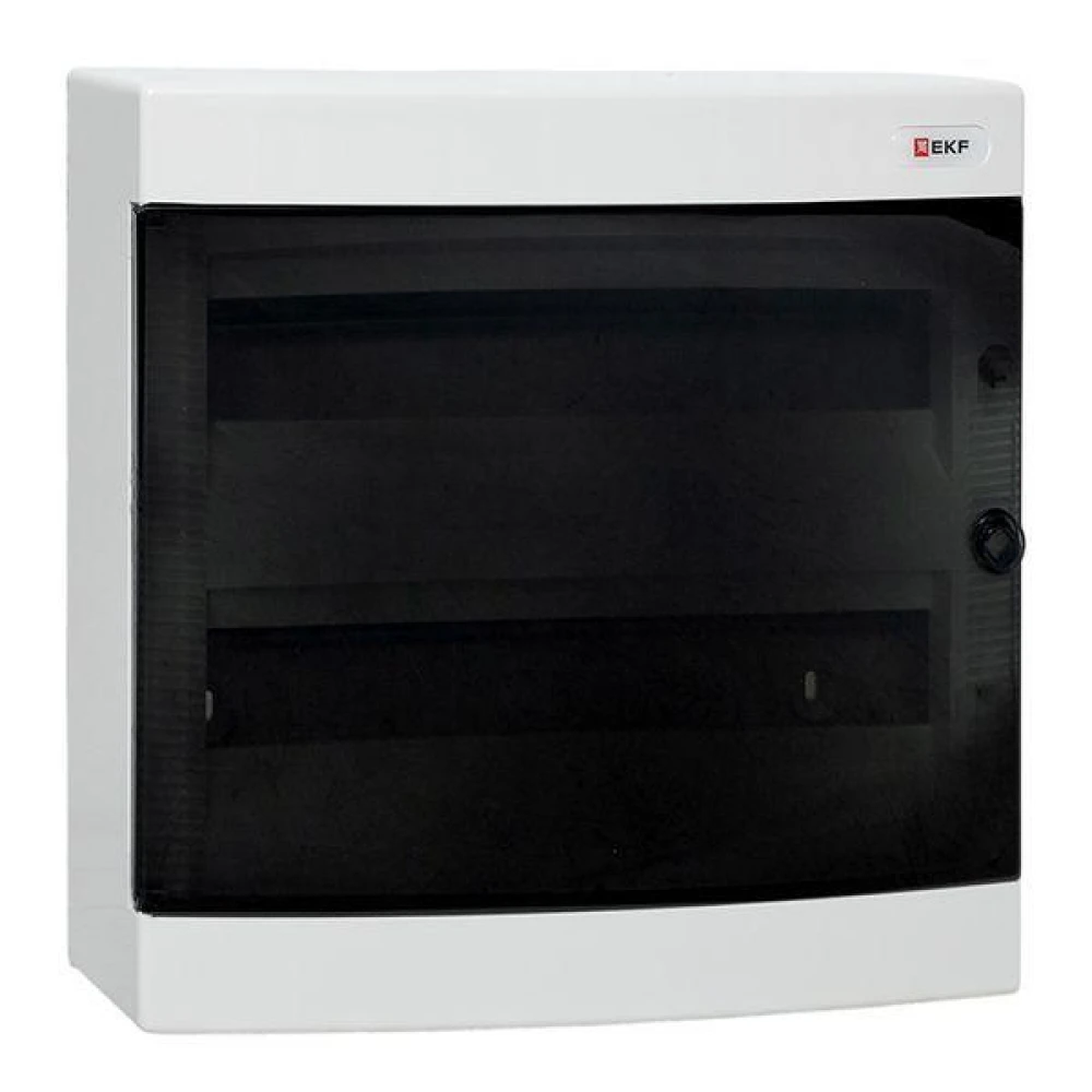 Щит распределительный навесной Unix 2х18мод. IP41 прозр. дверь PROxima EKF ux-2x18-n