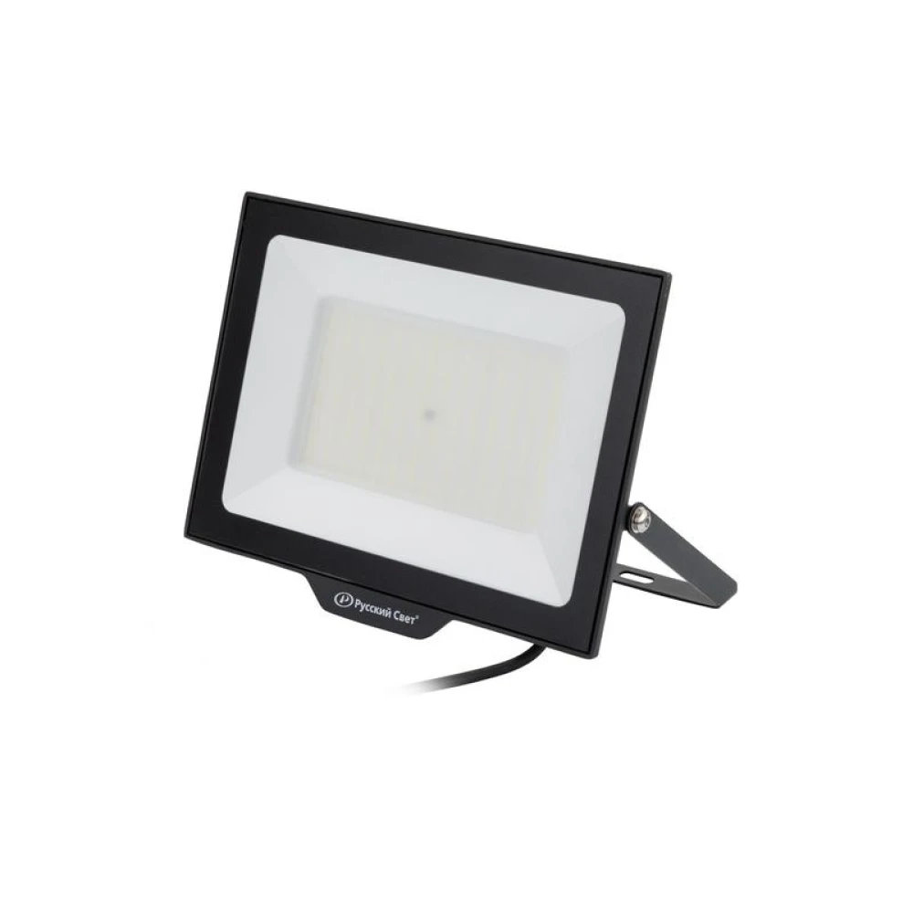 Прожектор светодиодный СДО FL 10 C 150W VW 840 BK CL 327х260х31.5мм 150Вт 4000К IP65 уличный черн. Русский Свет 15081023280