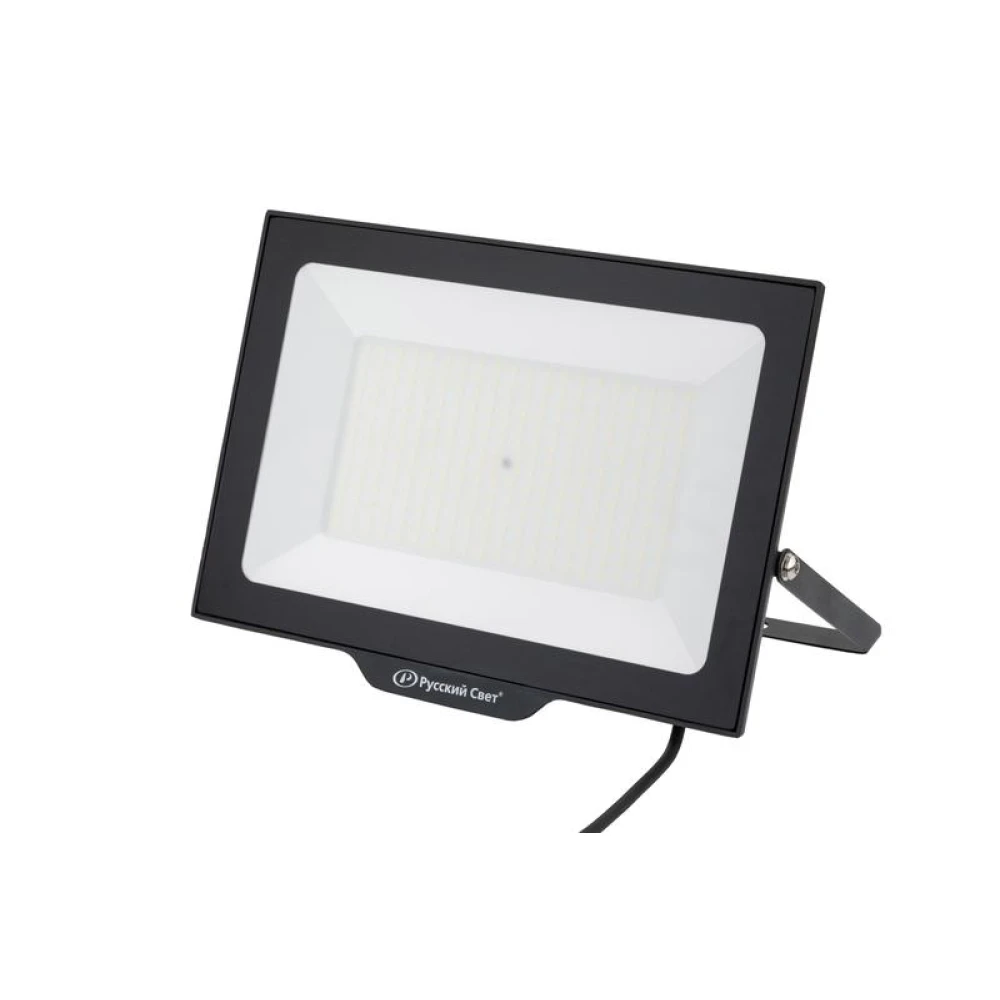 Прожектор светодиодный СДО FL 10 C 200W VW 840 BK CL 397х290х31.5мм 200Вт 4000К IP65 уличный черн. Русский Свет 15081023281