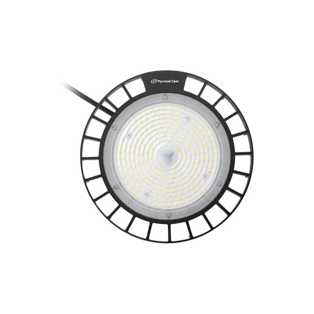 Светильник светодиодный ДСП IB 11 S 100W VW 850 BK 257х257х155мм 100Вт 5000К IP65 High Bay подвесной черн. Русский Свет 16091124344