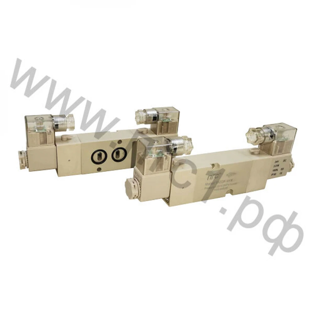 Пневмораспределитель 5/2 с двусторонним ЭМУ 4N320-08M AC220V-Ex