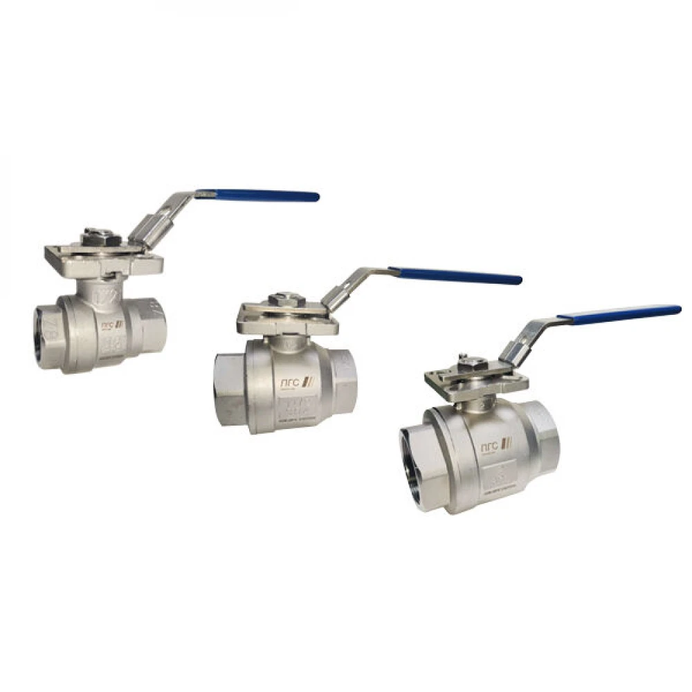 Кран шаровой ШК-ПГС225304-ЭП-05S AC220V полнопроходной двухсоставной 1" с площадкой ISO5211 нержавеющая сталь 304