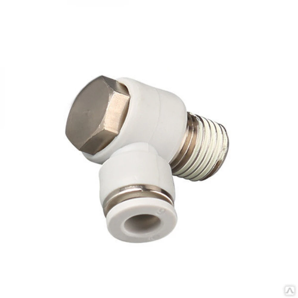 Угловой поворотный фитинг PH 12-01 (трубка 20 мм, резьба R1/8")