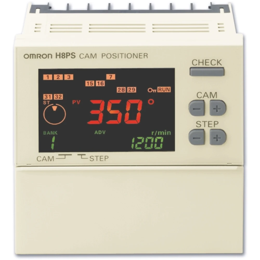 H8PS-8BP Кулачковый позиционер серии H8PS, 8 выходов, англоязычная панель, утопленный монтаж, транзисторный PNP выход