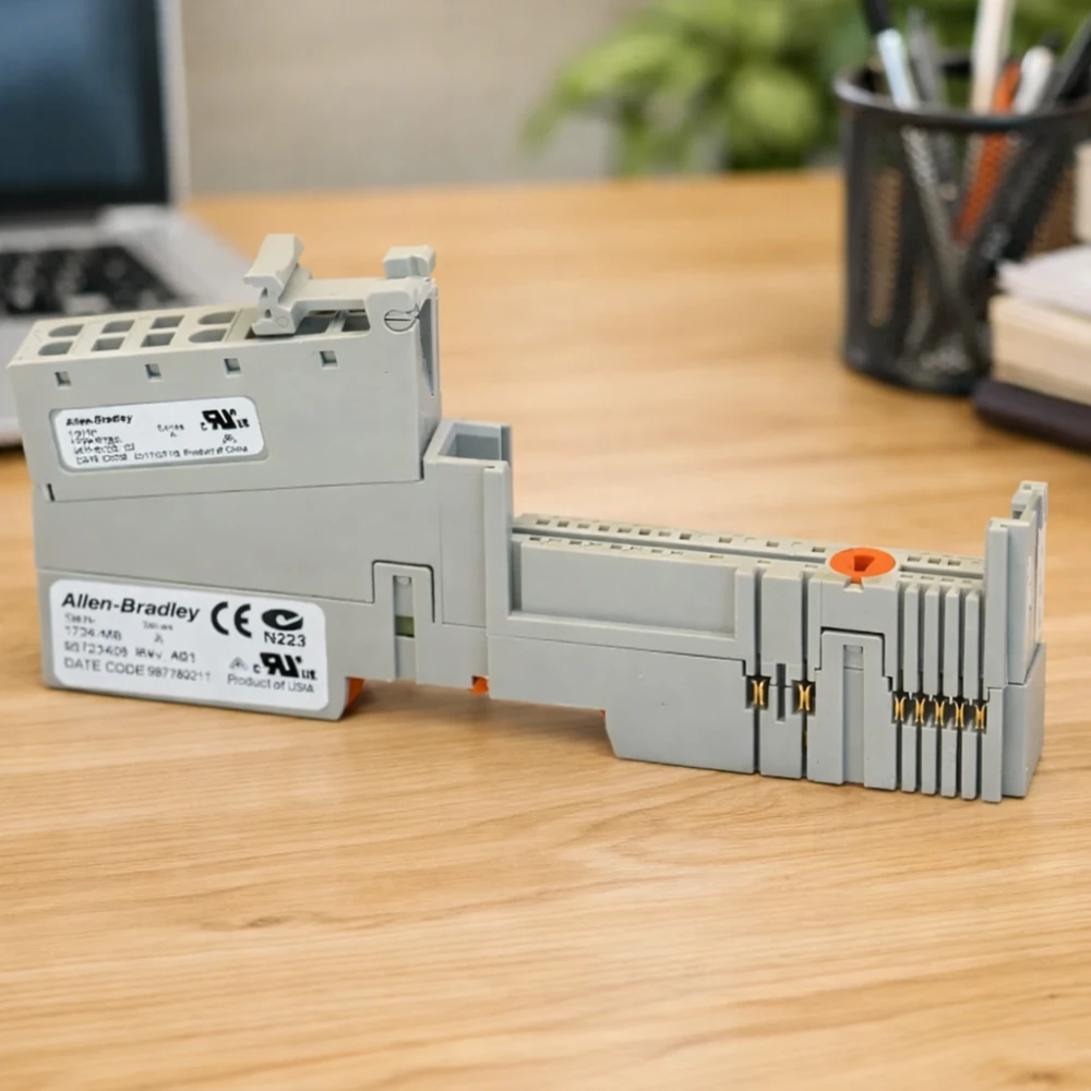 Клеммная база (основание) Allen-Bradley 1734-TBS для POINT I/O, 8 точек, пружинные клеммы, DIN-рейка