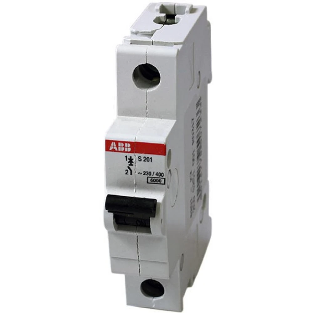 Автоматический выключатель 201 C25, для защиты цепей от КЗ и перегрузки STOS201C25